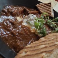 Gulasch at Vleischerei in Leipzig