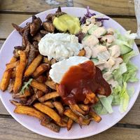 Gyros Teller  at Vleischerei in Leipzig