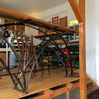 Drink selection at the Vleischerei at Vleischerei in Leipzig