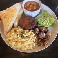 Vegan big breakfast   at Mad Apple in Launceston