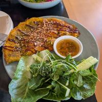 Ban xeo at Mad Apple in Launceston