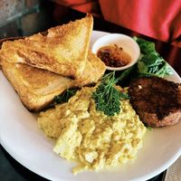 Big breakfastt  at Mad Apple in Launceston