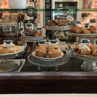 Vegan muffins at Analog in Sister Bay