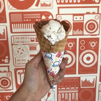 Butter Pecan soy  at Analog in Sister Bay