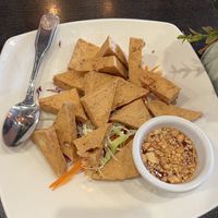 fried tofu  at Thotsakan in San Diego