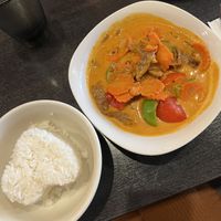 vegan panang curry!  at Thotsakan in San Diego