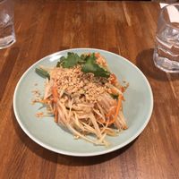 Papaya salad  at Kapunka - St Sauveur in Paris