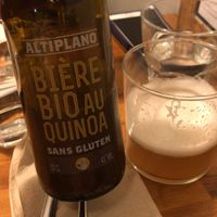 Gluten free beer at Kapunka - St Sauveur in Paris