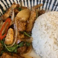 Tofu Krapao Rice   at Kung Thale in Seoul