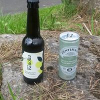 Refreshing drinks at The Apothecary Cafe in Newcastle Upon Tyne