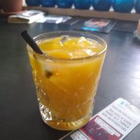 Organic orange juice at Kalaset in Copenhagen