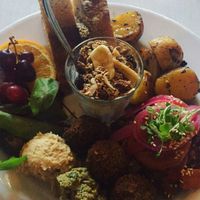 vegan brunch at Kalaset  at Kalaset in Copenhagen