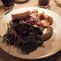 Las Vegan Burger at Kalaset in Copenhagen