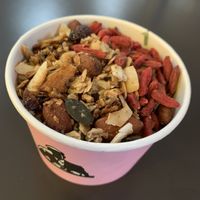 Spirulina bowl at AMS - Joe & The Juice  in Schiphol