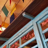 Quirky decoration at Bami House 1976 in Munich