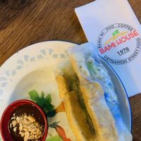 Rice met tofu en pindasaus  at Bami House 1976 in Munich