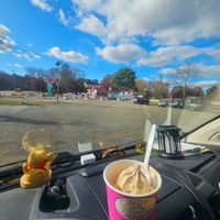 $8 &change 1 size only vegan softserve at Cindy's Drive In in Granby