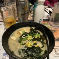 Fried tofu ramen, August 2019. at Sumo Ramen in Montreal