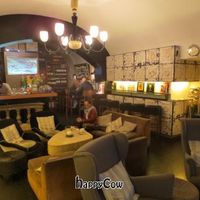 Interior with nice, comfy sofas. at Salotto 42 in Rome