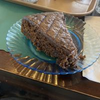 Jamaican rum cake  at Bloodroot in Bridgeport