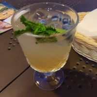 Dandelion 🌼 lemonade 🥤 at Pierogarnia Stary Młyn in Gdansk
