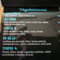 Menu at Hamburgueria do Bairro - Alexandre Herculano in Cascais