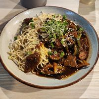 Changing lunch menu at Lilly Jo in Zurich