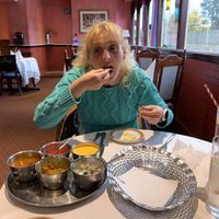 Vegan runner fuelling up at Tamanna in Aviemore