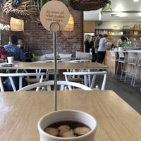 Bright friendly atmosphere and a yummy tea while I waited for breakfast   at Plant in Oklahoma City