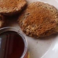 Banana pancakes at Plant in Oklahoma City