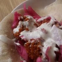 Quinoa chorizo tacos at Plant in Oklahoma City