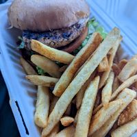Blackened chik'n sandwich at Garden Grill in Las Vegas