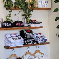 Vegan merchandise at Garden Grill in Las Vegas