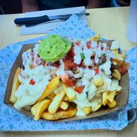 Carne asada fries   at Garden Grill in Las Vegas