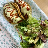 Avo tacos 8/10  at Garden Grill in Las Vegas