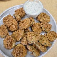 Fried pickles at Garden Grill in Las Vegas