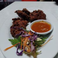 Onion bhaji at Alfresco in Mandurah