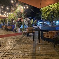 Outside seating at Socials  in Tashkent