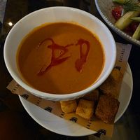 Lentil soup at Socials  in Tashkent