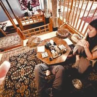   at Dobra Tea in Burlington