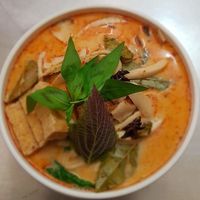 Vegan Laksa at Sky in Port Adelaide