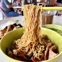 noodles pull at Vegetarian Ideas 不荤主义 in Northeast Singapore