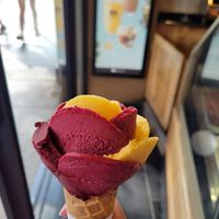 Sorbet flower at Amorino - Carmelitas in Porto