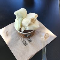 That’s the small portion  at Amorino - Carmelitas in Porto