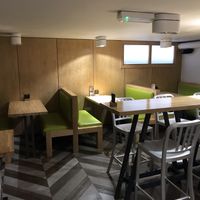 Upstairs seating  at Cheeky Duck in Sunderland