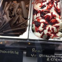 Freshly made gelato at House of Gelato in Preston
