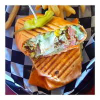 Vegan wrap at Canyon Breeze in Sedona