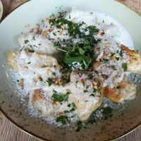 Vegan dumplings  at Doppeltsolecker in Dortmund