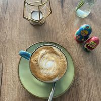 Cappucino mit Hafermilch (Hafer- und Sojamilch sind ohne Aufpreis zu erhalten)   at Doppeltsolecker in Dortmund