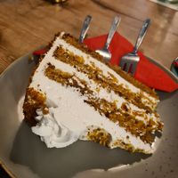 Carrot cake at Doppeltsolecker in Dortmund